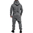 thumbnail image 3 of LAICAIW Combinaison une-Pièce WUAI pour Homme à Capuche, Pyjama une Pièce à Fermeture Éclair, Combinaison de Jogging, Survêtement, Salopette, Barboteuse, 3 of 6