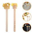 thumbnail image 2 of KAKOWELY honey dippers wooden 2pcs Wooden Honey Stirring Sticks Honeycomb Dipper Sticks Mini Honey Wand for Honey Coffee Jam Wine Tiered Tray Decorations3.94"X1.18"X0.79", 2 of 5