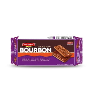 Britannia Bourbon Cream Treat Biscuits 97 G