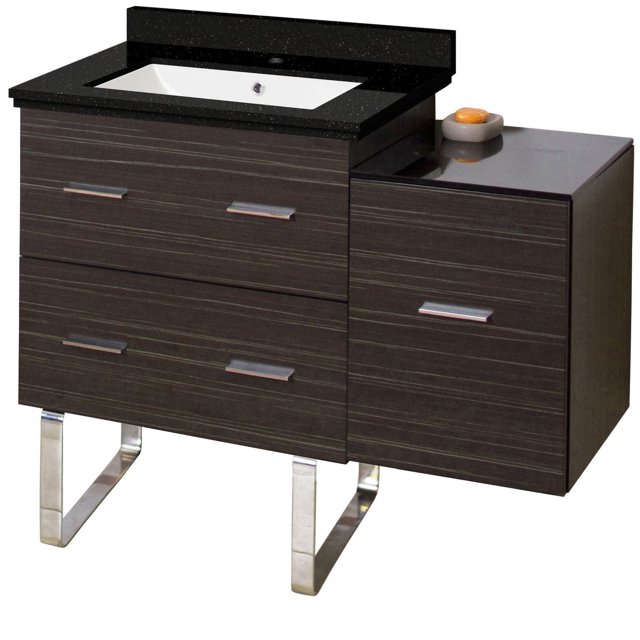 Imaginations Américaines 37.75 pouces W Vanity Set Gris