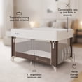 thumbnail image 2 of Foundations SnugFresh Elite Parc pour Bébé avec Roues, Lot de 3 pour Hôtels, Sahara, 2 of 7