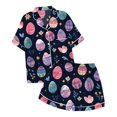 thumbnail image 4 of GDREDA Ensemble de Sommeil pour Femmes, Mode Décontractée pour Dames, Lapin de Pâques, Imprimé Numérique 3D, Pyjama Court, Combinaison de Pyjama, Ensembles de Pyjama pour Femmes, pyjamas Rose Vif, TTG, 4 of 4