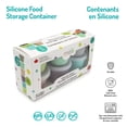 thumbnail image 3 of Melii Silicone Food Storage Containers 4 oz 6 pack, 3 of 7
