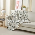 thumbnail image 4 of Mainstays velvet plush throw,size 50X60",block floral print pattern., 4 of 5