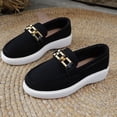 thumbnail image 4 of Tauxra Women Loafers for Work and Casual, Comfortable Slip on Shoes for Women with Cushioned Insole, Non Slip Walking Shoes for Women with Round Toe and ClassiTop, 4 of 9