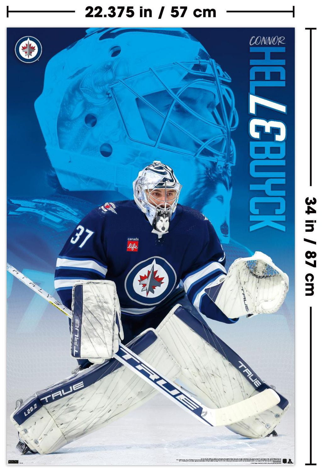 Jets de Winnipeg de la LNH - Connor Hellebuyck 24