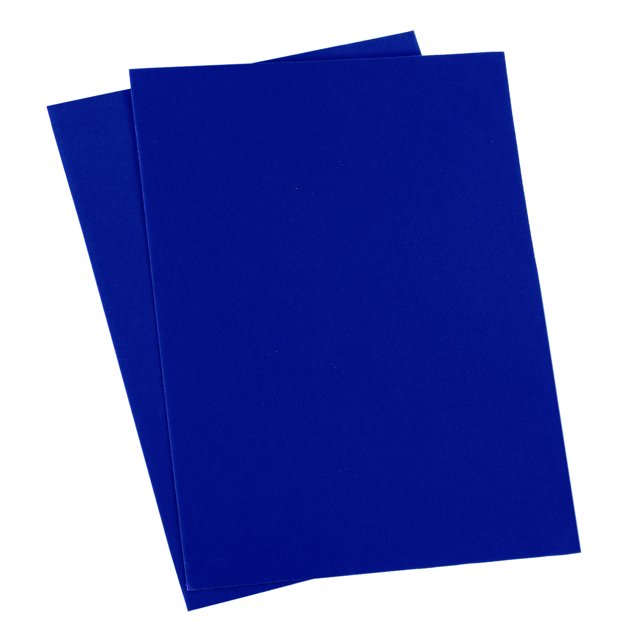 Unique Bargains Patchs en Velours Autocollants Patchs de Réparation Bleu Lot de 2