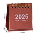 thumbnail image 3 of 2025 Mini Desk Calendar, 2024-2025 Monthly Planner, Compact Desktop Calendar for Home Office Organization, Management Planning Tool for Work and School, 3 of 5