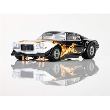 AFX Racing AFX22073 Camaro 1970 Wildfire HO Scale Slot Car, Black, Yellow & Orange