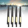 thumbnail image 3 of 4 Pcs Antenne de Routeur pour RTAX88U AX6000 Double Bande 2.4G/5G 10dB Carte SMA, 3 of 7