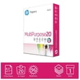 thumbnail image 1 of HP Multipurpose20 Printer Paper, 8.5" x 11", 20 lb, 96 Bright, 500 Sheets per package, 1 of 6