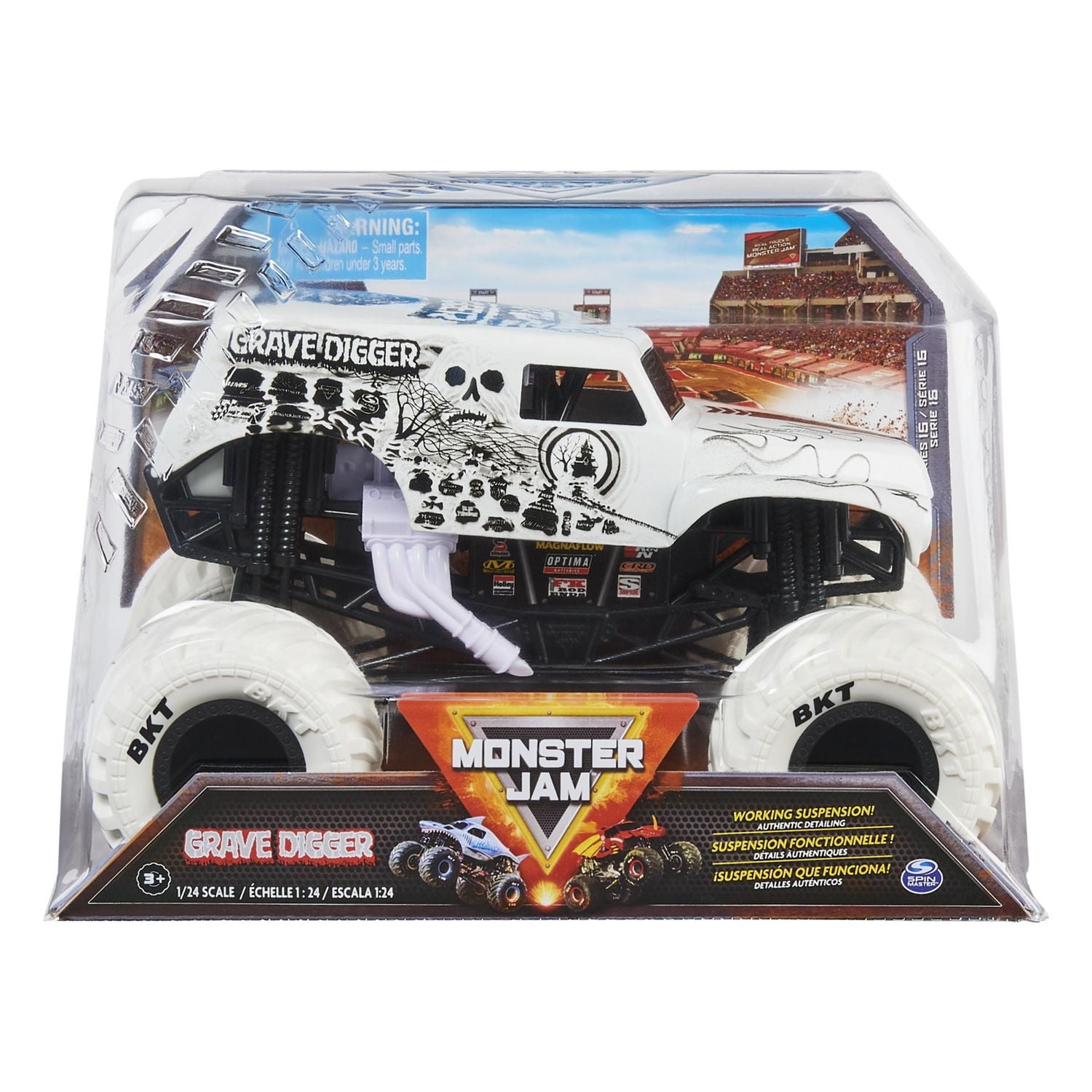 Monster Jam, Official Grave Digger Monster Truck, Collector Die
