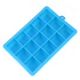 thumbnail image 1 of Ice Cube Mold Silicone Large Ice Cube Mold 15-Grid Mould Tray Maker Rectangle Kitchen Bar Tool, 1 of 6