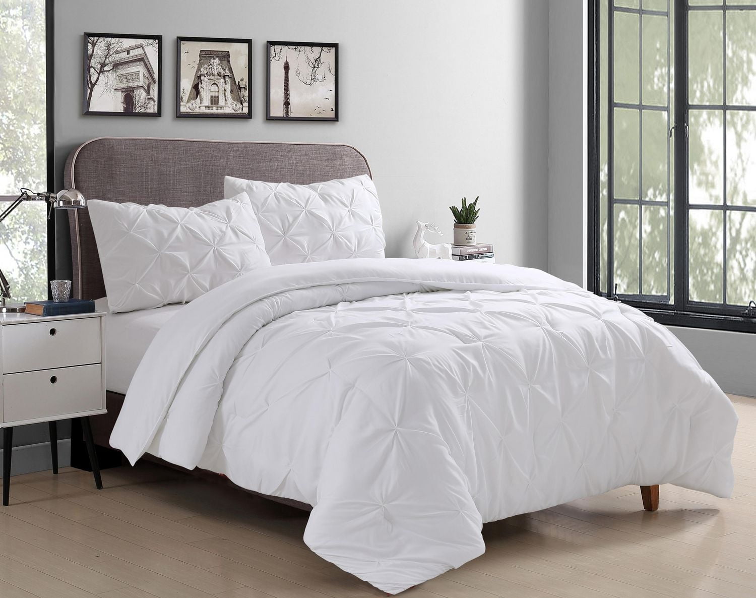 Swift Home Pintuck Comforter Set