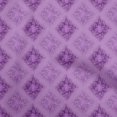 thumbnail image 1 of oneOone Rayon Purple Fabric Leaves Craft Projects Decor Fabric Printed By The Yard 56 Inch Wide, 1 of 5
