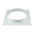 thumbnail image 1 of Air Vent Duct Connector Flange Straight Ventilation Pipe Plastic Ducting Tools, 1 of 8