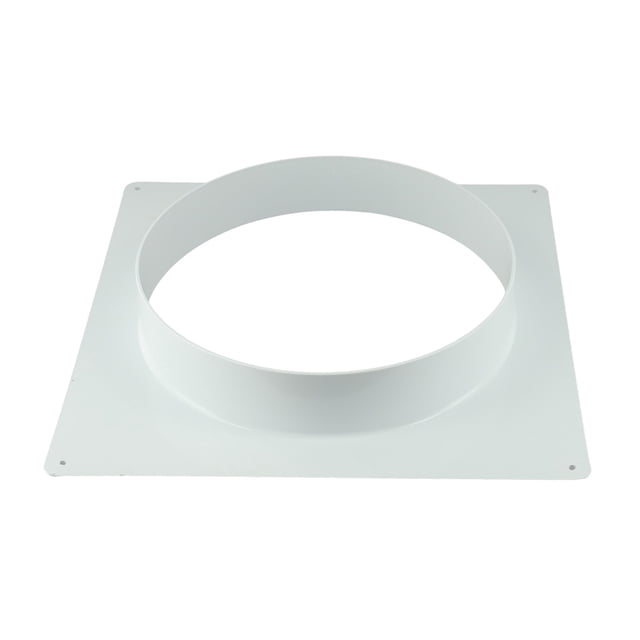 Air Vent Duct Connector Flange Straight Ventilation Pipe Plastic Ducting Tools