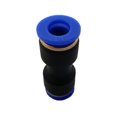 thumbnail image 4 of 2pc 6MM OD Tube Pneumatic Straight Union Connector, Push To Connect Air Fitting, 4 of 9