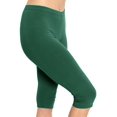 thumbnail image 1 of Stretch Is Comfort Women's Plus Size Knee Length Leggings| Adult X-Large - 7x, 1 of 5
