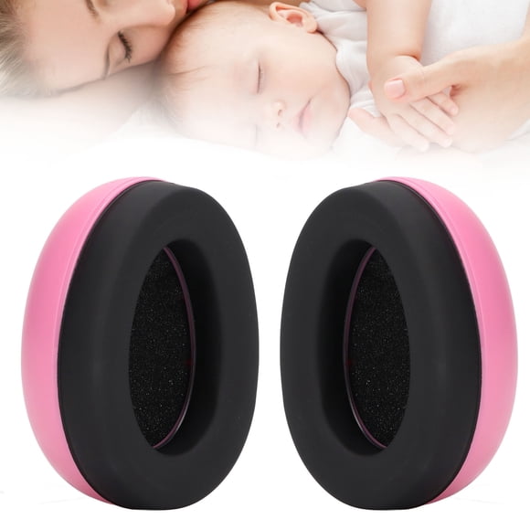 Baby Ear Protection Headphones, Lightweight Noise Cancelling Sound Blocking Earmuffs for Infants with Soft Padding, Elastic Headband, for Concerts, Theme Parks, and Travel,