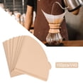 thumbnail image 3 of Cone Coffee Filter,100PCS Coffee Filter Paper Cone Shaped Disposable Coffee Strainer Paper Filter Paper Disposable Coffee Paper Filters for Coffee Maker, 3 of 8