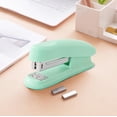 thumbnail image 3 of 12 Pistolets HoleStaple Machines à Reliure Portatives Bureau Étudiant Papeterie Macarons Couleur Agrafeuse Moyenne, 3 of 3