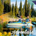 thumbnail image 4 of Sunlite Sports 2-Person Inflatable Kayak with Aluminum Oars (136" x 33"), High Output Air Pump and Storage Bag, Double Tandem Kayak for Adults, Two Person Canoe and Kayak, Good for Lakes and Rivers, 4 of 4