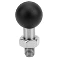 thumbnail image 2 of Support de Tête de Boule de Rétroviseur de Moto Robuste pour Accessoire Universel, Fabriqué avec des Matériaux, Conception de Filetage à Droite, 2 of 8