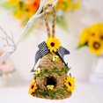 thumbnail image 2 of Mini Beehive Farmhouses Bee Hive Table Decor Spring Jute Rope Woven Hanging Ornament Decorative Honey Beehive Farmhouses Country Home Kitchen Bookshelf Decoration A, 2 of 8