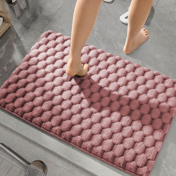 Bathroom Non Slip Floor Mat Household Water Absorbent Drying Bathroom Wiping Mat Toilet Door Dirt Thick And Soft Mat