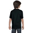 thumbnail image 5 of Hanes T-Shirt Lourd pour Garçon 5,2 oz COMFORTSOFT, L, Noir, 5 of 5