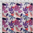 thumbnail image 4 of oneOone Cotton Poplin Purple Fabric Tropical Craft Projects Decor Fabric Printed By The Yard 42 Inch Wide, 4 of 5