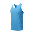 thumbnail image 3 of Styesk Tank Tops Men Men's Solid Color Sleeveless Hooded Blouse, 3 of 5