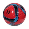 thumbnail image 2 of mmirethe Size 5 Football For Junior Boys With Cool Patterned Appearance Soft And Scratch-resistant PVC white, 2 of 5