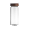 thumbnail image 2 of Dvkptbk storage jar Kitchen Storage Sealed Borosilicate Heatproof Glass Jar with Maple Wood Coffee Grain Tea Container, 2 of 7