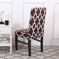 thumbnail image 3 of RisingPro Spandex Stretch Wedding Banquet Chair Cover Morocco Party Decor Dining Room Seat Cover, 3 of 6