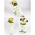 thumbnail image 4 of Four-legged Printed Pajamas For Pets Comfortable Four-legged Home Clothes For Dogs Cute Knitted Clothes Home Travel Pink, 4 of 6