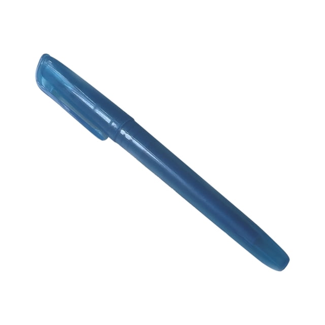 Stationery Highlighter Pens Water Based Color Markers For Students Study Review Blue Color Plastic Construction Blue