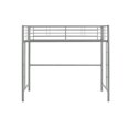 thumbnail image 4 of Manor Park Modern Metal Twin Loft Bed - Multiple Finishes, 4 of 5