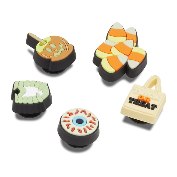 Crocs Jibbitz Holiday Trick R Treat Lot de 5 Breloques pour Chaussures / Jibbitz pour Crocs