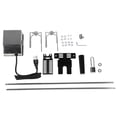 thumbnail image 2 of Grill Rotisserie Kit, Universal Grill Replacement Rotisserie Kit, Stainless Steel 52.4 Inch 33lb Load Capacity Automatic Rotating BBQ Kit for Outdoor Camping Party, 2 of 7