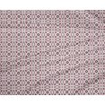 thumbnail image 4 of oneOone Polyester Lycra Red Fabric Diamond & Triangle Shape Geometric Craft Projects Decor Fabric Printed by The Yard 56 Inch Wide, 4 of 4