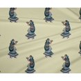 thumbnail image 4 of oneOone Polyester Lycra Fabric Women Block Printed Craft Fabric BTY 56 Inch Wide, 4 of 4