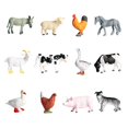 thumbnail image 2 of Jouet Éducatif Préscolaire Fée Miniature d'Animaux de Ferme de Simulation, 2 of 7