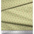 thumbnail image 2 of Soimoi Velvet Fabric Swirl,Triangle & Floral Artistic Print Sewing Fabric Yard 58 Inch Wide, 2 of 3