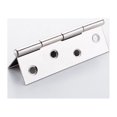 thumbnail image 4 of 8pcs 4 Inch Door Hinge Stainless Steel Flap Hinge Counter Back Flap Backflap Hinge Drawer Butt Hinge (Silver), 4 of 8