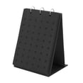 thumbnail image 2 of Abbracc Shoe Charms Organizer Accessories Creative Portable Shoe Charm Display Pages Black, 2 of 7