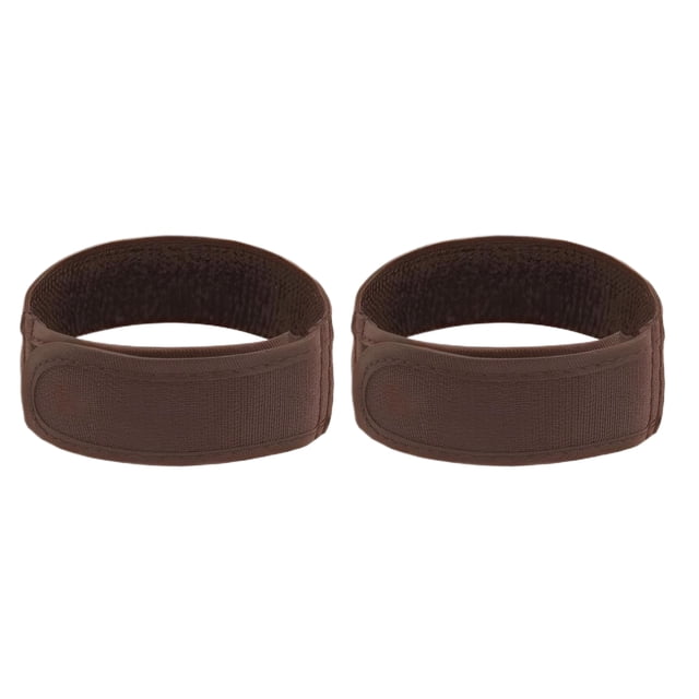 relayinert 2pcs/set No Buckle Elastic Belts For Easy And Quick Adjustment And Practical Belt Unisex brown S