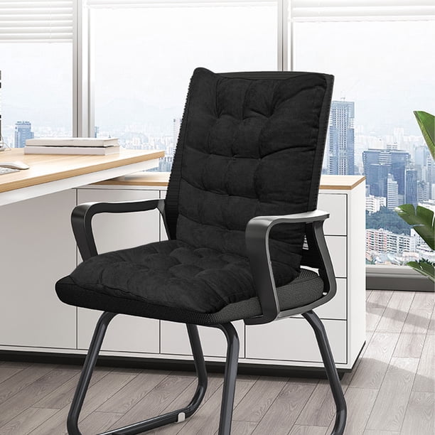 ZZkhGO Friendly Fabric Seat Cushion, Generously Padded Chair Pad