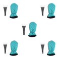 thumbnail image 3 of relayinert 2pcs Gloved Ice Scraper Safe On Windshields Durable ABS Ensures Longevity green 5Set, 3 of 6